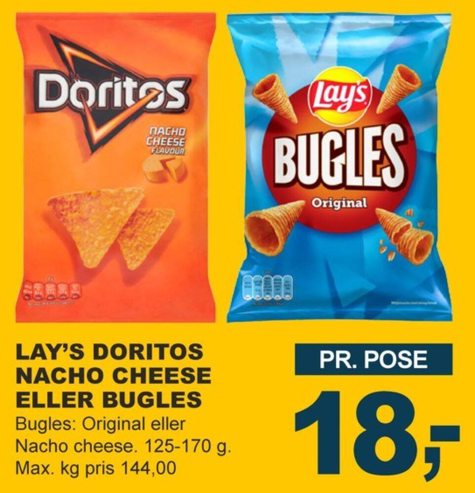 Doritos chips tilbud hos LetKøb