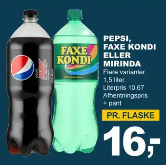 Let-Køb Pepsi max cola tilbud