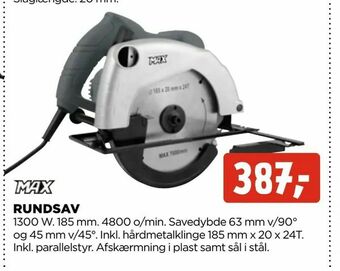 jem & fix Rundsav tilbud