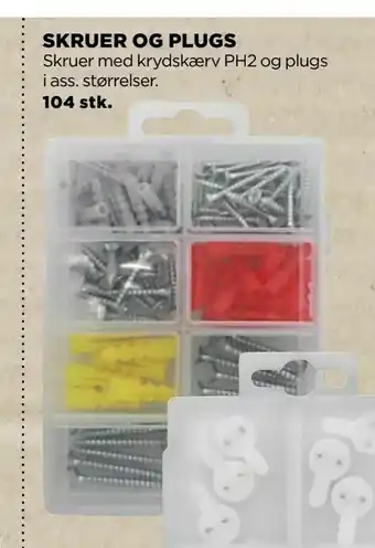 jem & fix Skruer og plugs tilbud