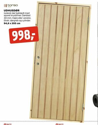 jem & fix Udhusdør tilbud