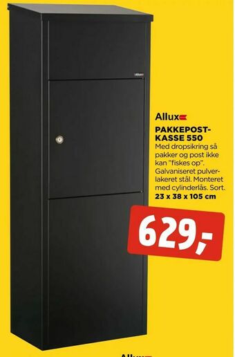 jem & fix Pakkepostkasse 550 tilbud