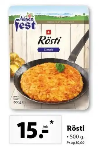 Alpen Fest Rösti 500g