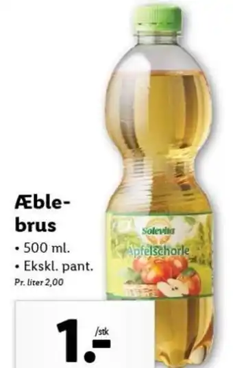 Lidl Æble Brus 500ml tilbud
