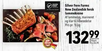 Citti Silver Fern Farms New Zealandsk fersk lammekrone tilbud