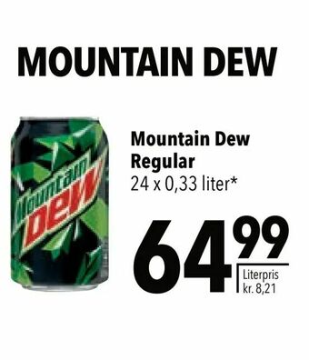 Citti Mountain Dew Regular tilbud