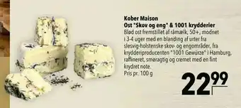 Citti Kober Maison Ost "Skov og eng" & 1001 krydderier tilbud