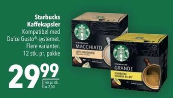 Citti Starbucks Kaffekapsler tilbud