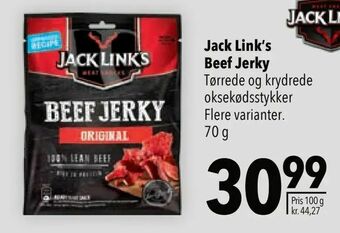 Citti Jack Link's Beef Jerky tilbud