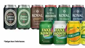 Citti Albani Odense Classic, Pilsner Royal Classic, Økologisk, Pilsner, Export, Faxe Kondi tilbud
