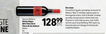 Citti Anima Negra AN/2 Vino de la Tierra de les Balears tilbud