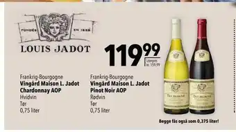 Citti Vingård Maison L. Jadot Chardonnay AOP tilbud