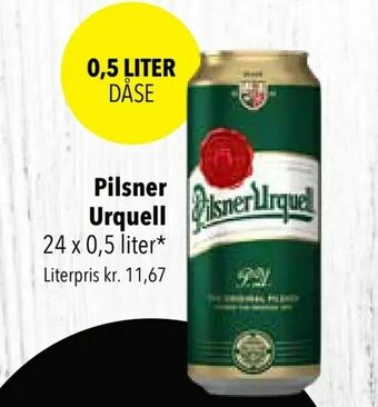 Citti Pilsner Urquell tilbud