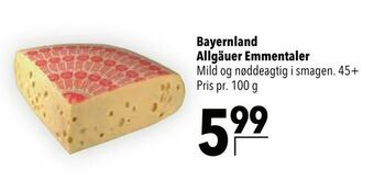 Citti Bayernland Allgäuer Emmentaler tilbud