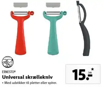 Lidl Ernesto Universal Skrællekniv tilbud