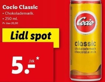 Lidl Cocio Classic 250ml tilbud