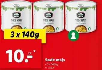 Lidl Søde Majs tilbud