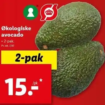 Lidl Økologiske Avocado tilbud