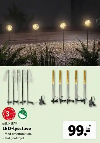 Melinera Led Lysstave