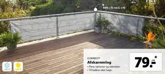 Lidl Florabest Afskærmning tilbud