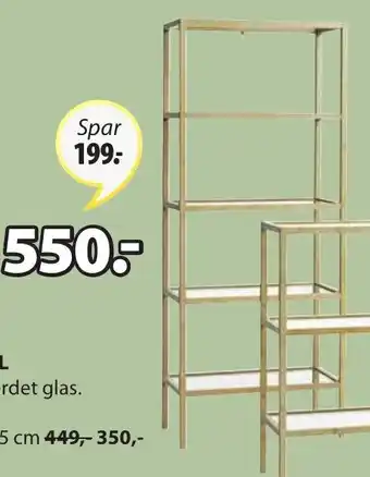 JYSK Brande Reol B67xH164xD35 cm tilbud