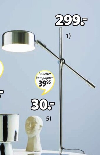 JYSK Isak Bordlampe tilbud