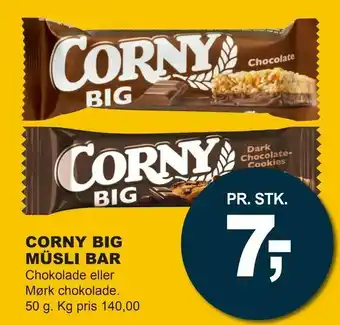 Let-Køb Corny big müsli bar tilbud