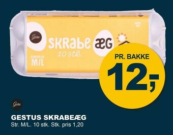 Let-Køb Gestus skrabeæg tilbud
