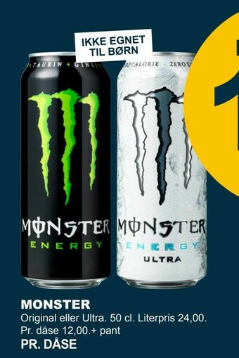 Let-Køb Monster tilbud