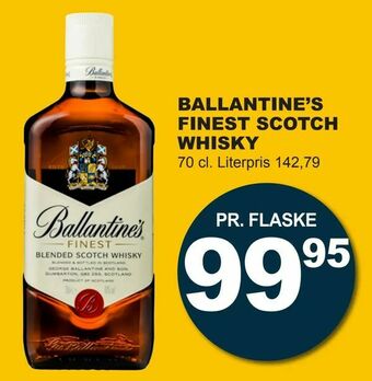 Let-Køb Ballantine's finest scotch whisky tilbud