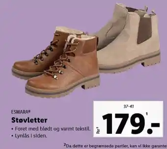 Lidl Støvletter tilbud