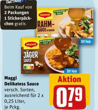 REWE DE Maggi Delikatess Sauce tilbud
