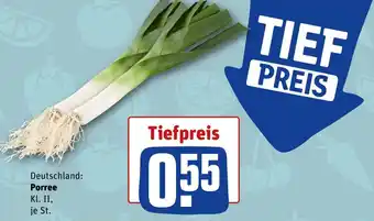 REWE Deutschland: Porree tilbud