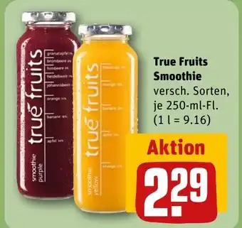 REWE DE True Fruits Smoothie tilbud