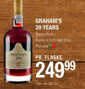 Tawny 20 yo portvin