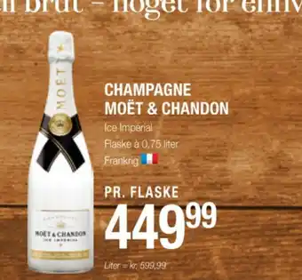 Moët & chandon champagne