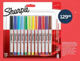 Sharpie ultra fine permanente markere