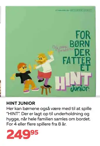Bog & idé Hint junior tilbud
