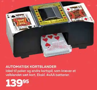 Bog & idé Automatisk kortblander tilbud