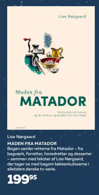 Bog & idé Maden fra matador tilbud