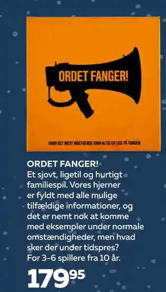 Bog & idé Ordet fanger! tilbud