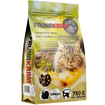 Faunakram - kattemad anti hairball & complete meal