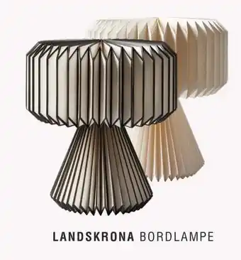 Ilva Landskrona bordlampe tilbud