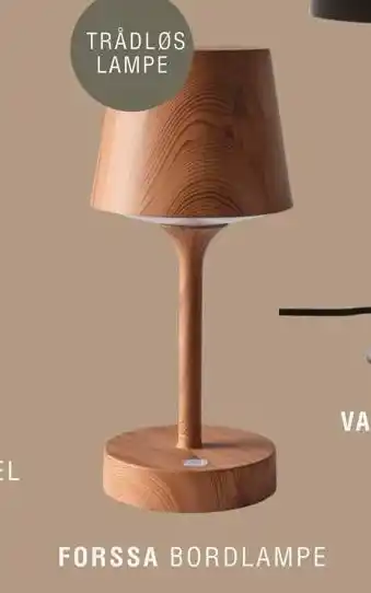 Ilva Forssa bordlampe tilbud