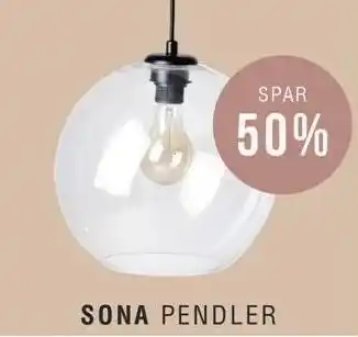 Ilva Sona pendler tilbud