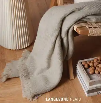 Ilva Langesund plaid tilbud
