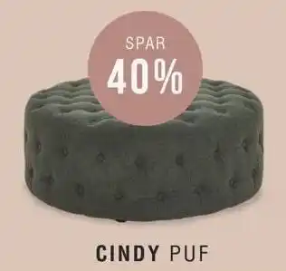 Ilva Cindy puf tilbud