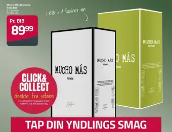 Fleggaard Mucho más bianco el. tinto bib tilbud