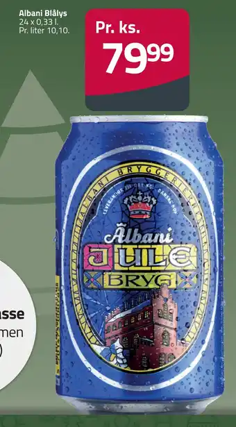 Albani blålys