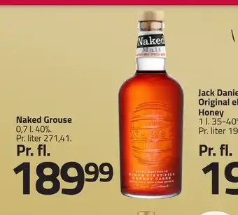 Fleggaard Naked grouse tilbud